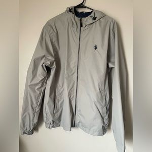 Men us polo windbreaker jacket